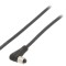 Conector M5 3 pini, IP67, aurit