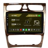 Cumpara ieftin Navigatie Benz C Class (W203) (2002-2004), Android 12, E-Octacore 2GB RAM + 32GB ROM, 9 Inch - AD-BGE9002+AD-BGRKIT416V3