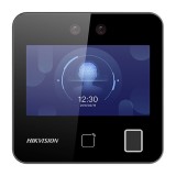 Terminal control acces Hikvision cu recunoastere faciala, amprenta si Wi-Fi