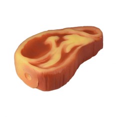 JUCARIE PENTRU CAINI VINYL COTLET 11X7X2CM