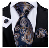 Set cravata + batista + butoni - matase - model 183