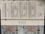Coala 4 bancnote Eugeniu Carada - certificat de autenticitate nr. 555