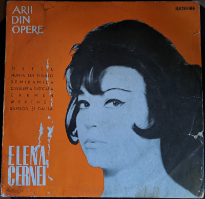 Disc Vinil Elena Cernei - Arii Din Opere-Electrecord- ECE 0370 foto