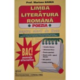 Mariana Badea - Limba si literatura romana - Poezia pentru elevii de liceu (Editia: 2002)