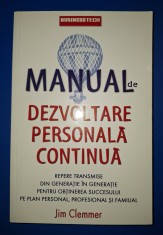 Jim Clemmer - Manual de dezvoltare personala continua