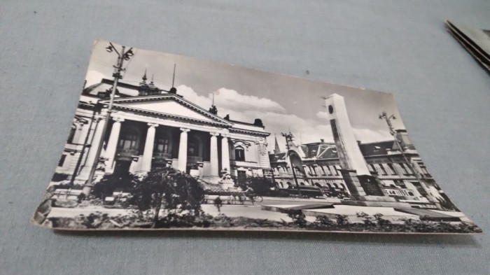 CARTE POSTALA ORADEA -TEATRUL DE STAT CIRCULATA