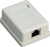 Priza aplicata retea RJ45 1 port cat 6 STP, Goobay G77634