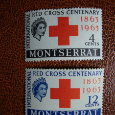 MONTSERRAT 1963 SERIE ELISABETA II MH