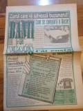 ziarul banii si viata 24-30 ianuarie 1994 - anul 1,nr,1-prima aparitie