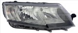 Far Skoda Octavia 01.2013-05.2017 (5E) Non Facelift, halogen, ajustare electrica, fara motoras, H15/H7, partea dreapta, Original, 5E1941018