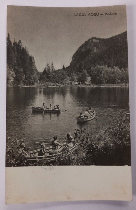 Carte Postala , Lacul Rosu , 1959