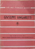 POEZII-GIUSEPPE UNGARETTI