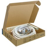 Kit Montaj Aer Conditionat 24000 BTU Complet: Teava Cupru Izolata, Cablu Electric, Tub Condens, Consola, Elemente Fixare
