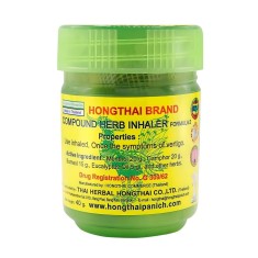 Inhalator verde pe baza de plante pentru raceala si gripa Hongthai