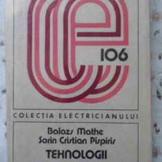 TENOLOGII DE JONCTIONARE A CONDUCTOARELOR-BALAZS MATHE, SORIN CRISTIAN PISPIRIS