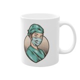 Cana alba personalizata Asistent Medical, Personal Medical, INOVATIX&reg;. 330ml