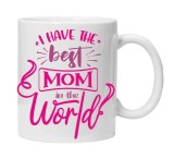 Cana alba personalizata &quot;i have the best mom in the world.&quot;, INOVATIX&reg;. 330ml, Oem