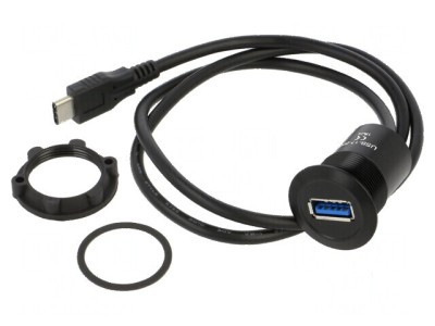Adaptor USB A la USB C, Filet M22 foto