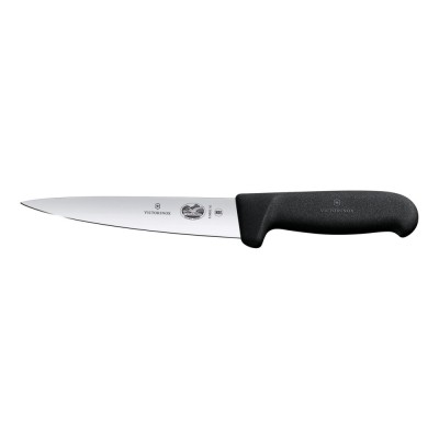Cutit Pentru Sacrificare Victorinox Sticking Knife, Fibrox, Lama 16cm, Negru foto