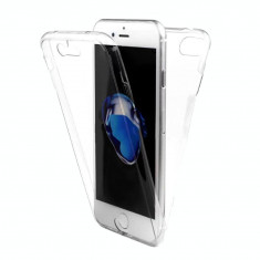 Husa iPhone 7 360 Fullcover Silicon Transparent foto