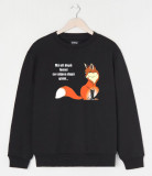 Bluza personalizata cu vulpe si text amuzant, cod produs B01