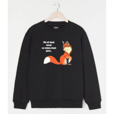 Bluza personalizata cu vulpe si text amuzant, cod produs B01