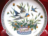 FARFURIE DECORATIVA PORTELAN HUTSCHENREUTHER DECOR RANDUNICI OLE WINTHER AUGUST