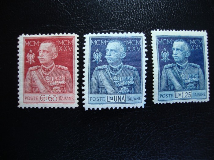 ITALIA 1925 SERIE COMPLETA MH