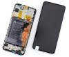 Display Huawei P Smart 2019 POT-LX1 Display Service Pack cu Rama si Baterie Black Negru