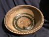 Arta si Traditie - Farfurie / Blid / Strachina / Castron de Horezu jud Valcea ceramica utilitara mijlocul sec XX !