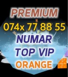 Numar Orange VIP Gold/Platina 074x.77.88.55 - Usor, Simetric, Memorabil + 2 Numere CADOU si Transport Gratuit
