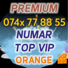 Numar Orange VIP - 074x.77.88.55 usor aur numere usoare TOP cartela gold platina