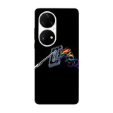Husa compatibila cu Huawei P50 Pro model Mixtape, Silicon, TPU, Viceversa, Transparent, Carcasa