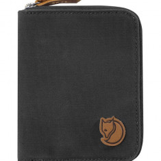 Fjallraven portofel Zip Wallet culoarea negru, F24216