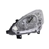 Far Peugeot Partner, 06.2012-04.2015, fata, Stanga, H4; electric; cu motor, Depo