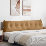 vidaXL Perna pentru spate Maro 200 x 24 x 50 cm Catifea 42014611