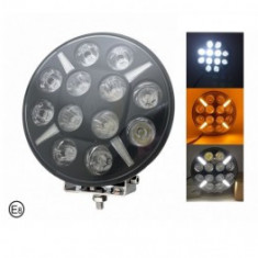 Proiector faza lunga LED cu DRL dual color FI21.8 120W