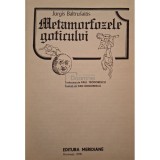 Jurgis Baltrusaitis - Metamorfozele goticului (usoare halouri de apa pe coperti) (Editia: 1978)
