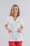 Bluză medicală Adina L 201 - Rosu