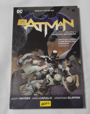 Scott Snyder - Batman - Conclavul Bufnitelor foto