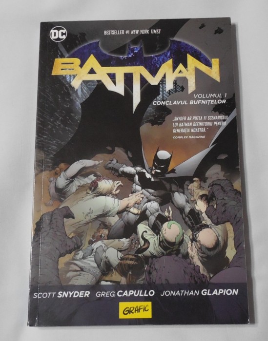 Scott Snyder - Batman - Conclavul Bufnitelor