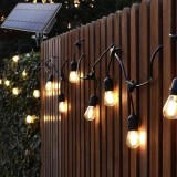 Instalatie LED Solara Ghirlanda 5m 10 Becuri Vintage Alb Cald 220V TO GS5M BRP TO
