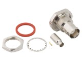 Conector BNC mamă drept IP67 50&Omega;