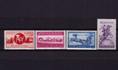 ✅RO 1944 ,LP 158 ,&quot;Asistenta P.T.T.&quot; serie cu mici urme de sarniera MLH