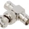Adaptor BNC soclu x2 50&Omega; 4GHz