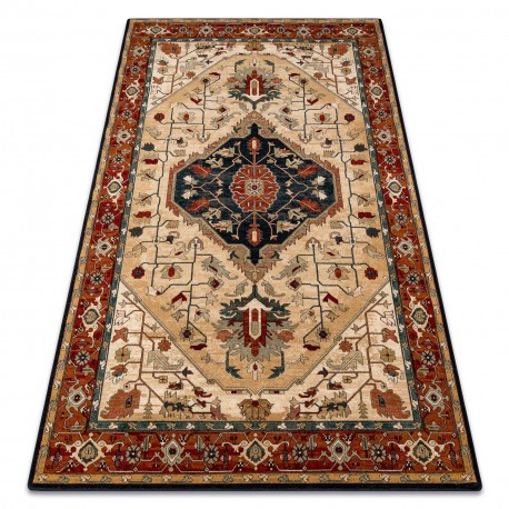 Covor de l&acirc;nă Polonia Serapi lumină rubinie, 170x235 cm