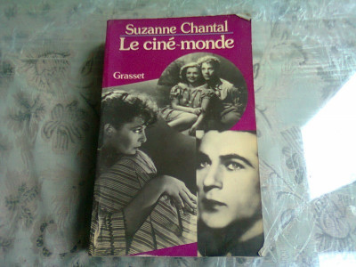 LE CINE-MONDE - SUZANNE CHANTAL (CARTE IN LIMBA FRANCEZA) foto