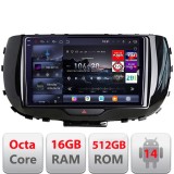 Navigatie Kia Soul 2020- Edotec Kit-soul 8 core QLED 2K 16+512GB 360 Android Waze USB Navigatie Internet Youtube Radio