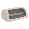 Cutie pentru P&acirc;ine, Model Impletit, Fereastră Semitransparentă, Culoare Ecru, Dimensiuni 42x26x19cm, Oem