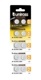 Set baterii buton alcaline Uniross AG13 /LR1154 /LR44 10buc/blister U10AG13ALKALINE